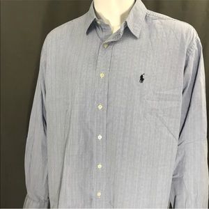 Polo Golf Ralph Lauren Lofting Blue Plaid Shirt